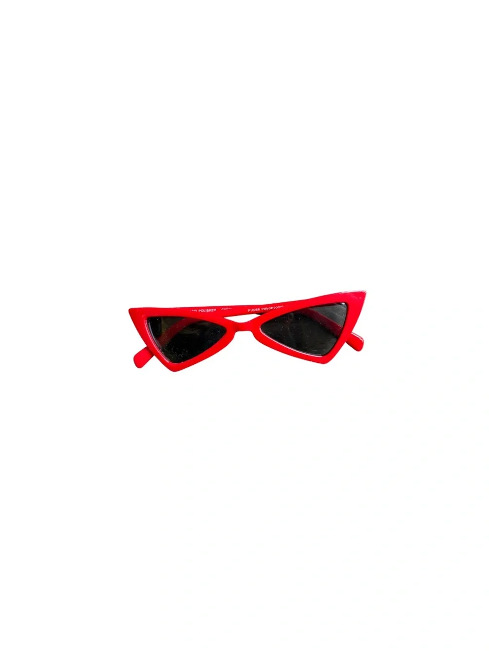 Red Cat Eye Sunglasses